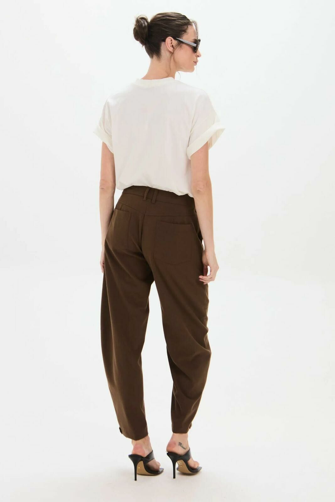 Imagem de Calça Flora Marrom Imperial Le Blog